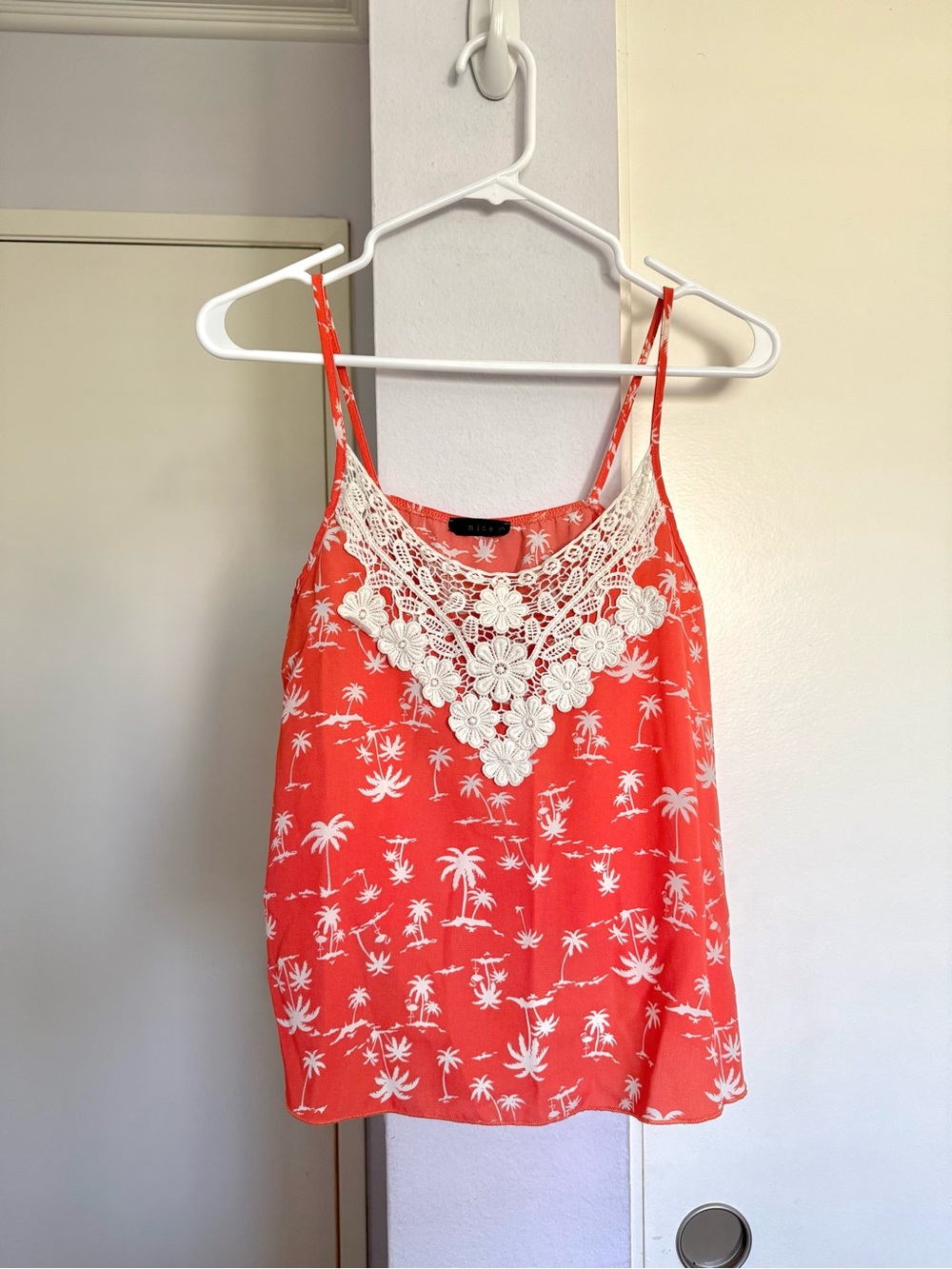 Palm Tree Cami Top